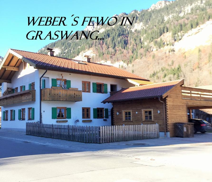 Weber'S Fewo Graswang Εξωτερικό φωτογραφία